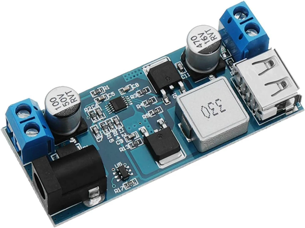 Dc 5v 5a Žingsninis Keitiklis 9-36v į Usb