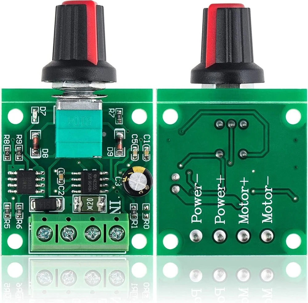 Dc Variklio Greičio Reguliatorius 1.8v-12v 2a Pwm