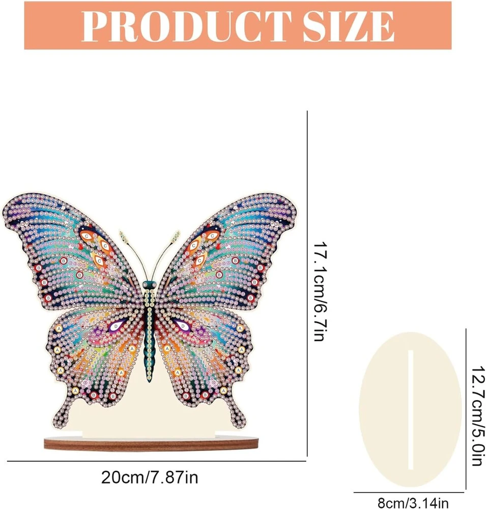 Dcidbei deimantinė tapyba ornamentas drugelis 13 x 18 cm deimantinės tapybos ornamentai deimantinės tapybos rinkiniai deimantinis menas 5d deimantinė tapyba stalo dekoracija drugelio tapyba stalo dekoracija pradedantiesiems