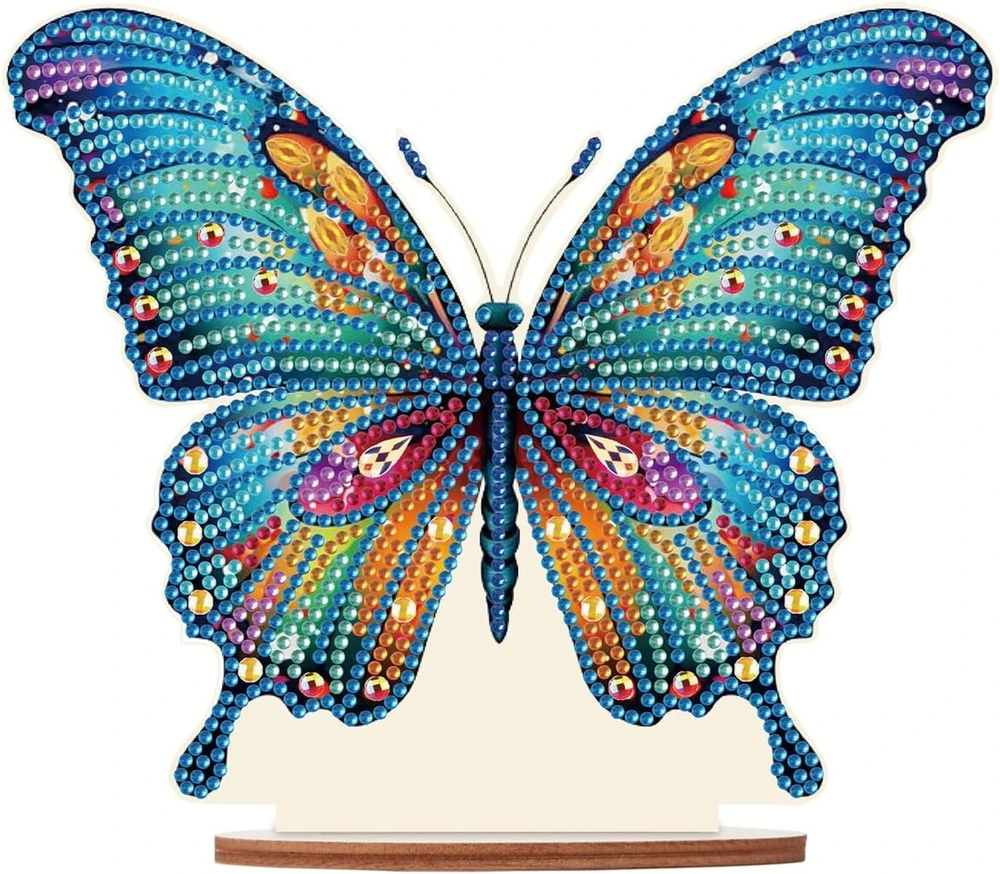 Dcidbei deimantinė tapyba ornamentas drugelis 13 x 18 cm deimantinės tapybos ornamentai deimantinės tapybos rinkiniai deimantinis menas 5d deimantinė tapyba stalo dekoracija drugelio tapyba stalo dekoracija pradedantiesiems