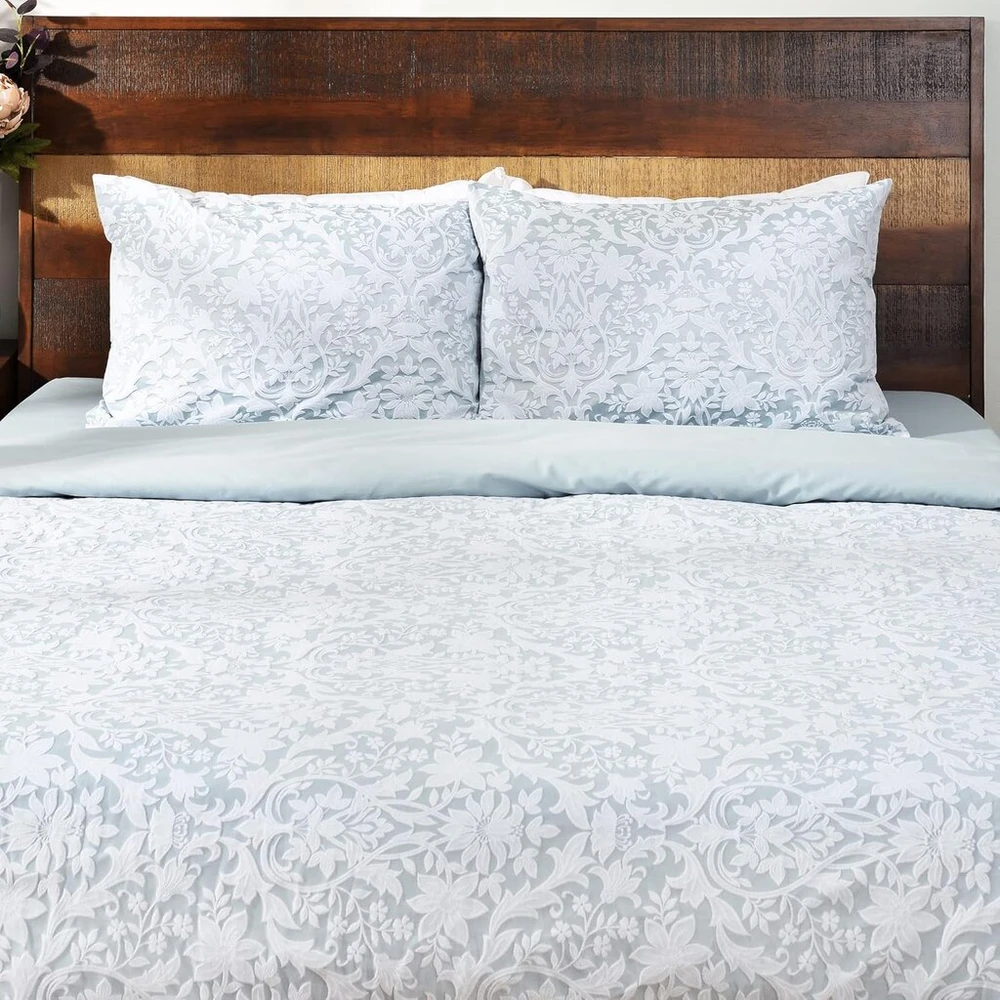 Deco Mex Yf41254123 Loriana 4 dalių patalynės komplektas 200 x 220 cm, žalias