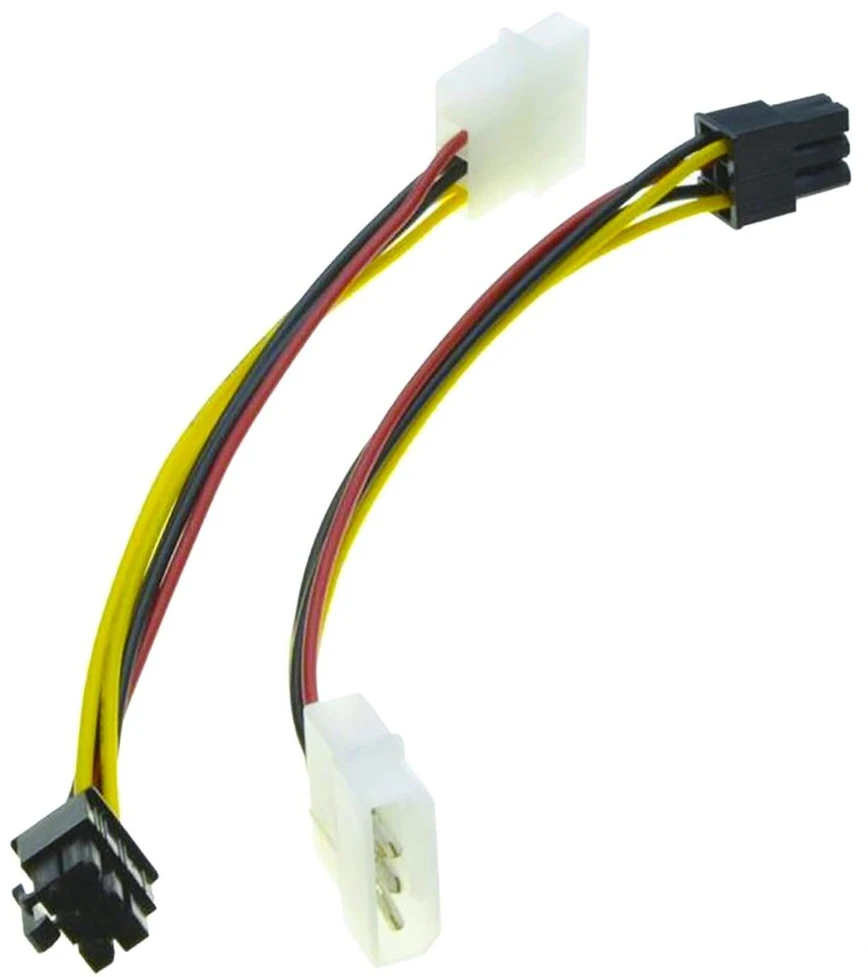 Default Adapteris Molex 4-pin į 6-pin, 18 cm
