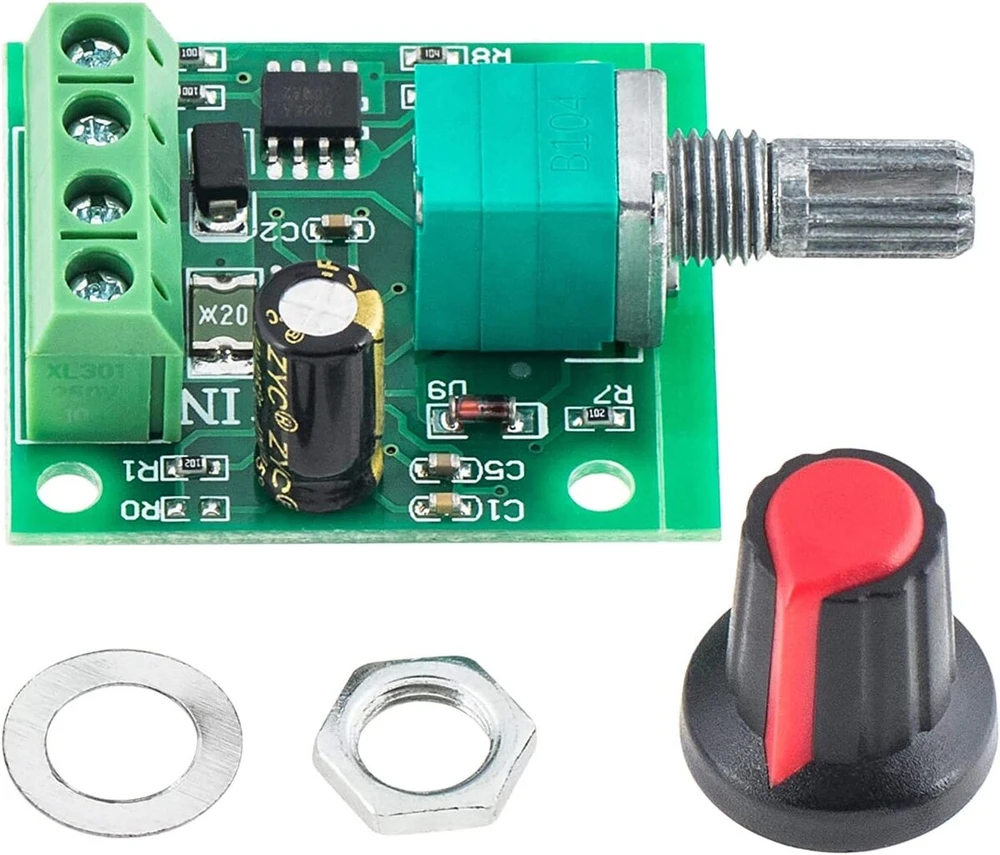 Default Dc variklio greičio reguliatorius 1.8v-12v 2a Pwm