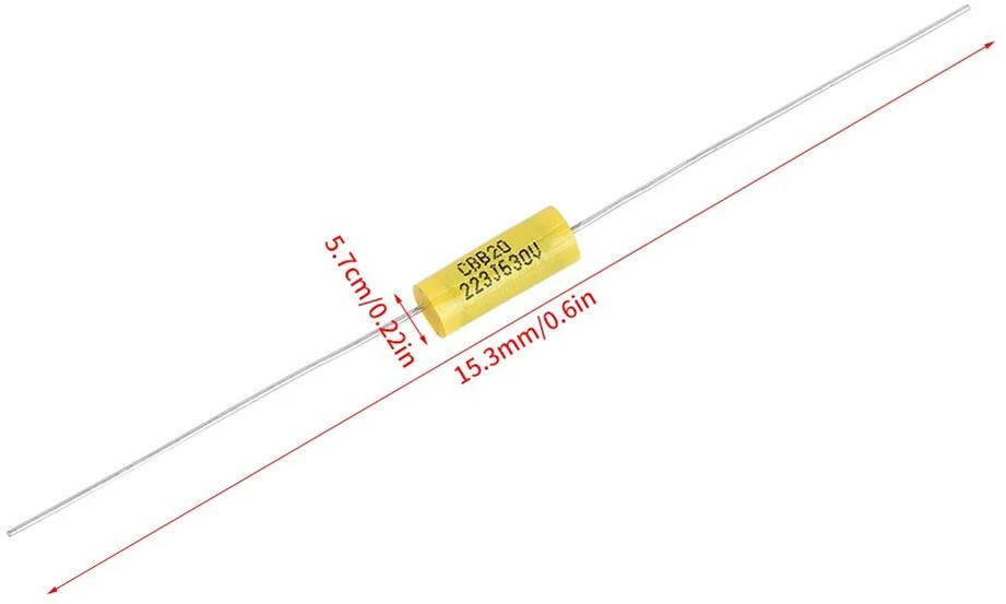 Default Poliesterio plėvelės kondensatorių rinkinys 0.022uf 630v