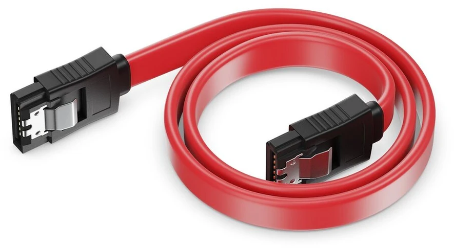 Deleycon Sata 3 kabelių rinkinys, 6 x 50 cm, metalinis klipsas, 6 Gbit/s