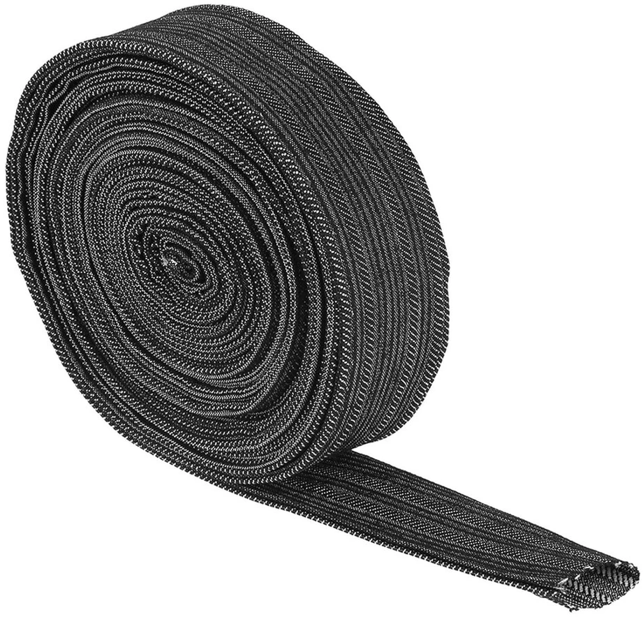Denim kabelio apvalkalas, 7.5m denim apsauginis apvalkalas, kabelio apvalkalas suvirinimo degikliui, hidraulinei žarnai, naudojamas kabeliams, apsauga nuo saulės, kabelių movos