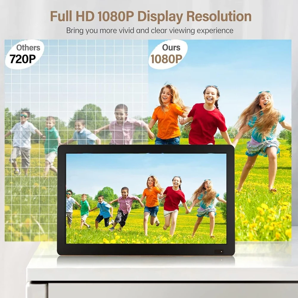 Vaizdo grotuvas Desobry 14.1 colio nešiojamas televizorius su dvb-t2 hd antena ir 3000 mah baterija, full hd hdmi/usb/av prievadai, integruotas stovas stovyklavimui/avarijoms (įskaitant nuotolinio valdymo pultą) (dvb-t2)