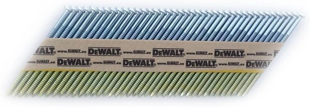 Dewalt Dnw3190e 34 laipsnių vinis vielinei ritės akumuliatorinei viniakalei 3,1 x 90 mm, 2200 vnt.