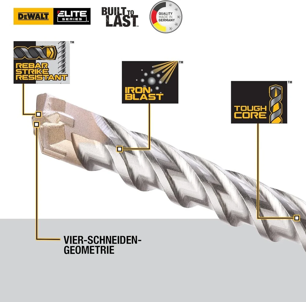 Grąžtas Dewalt grąžtai betonui sds-plus