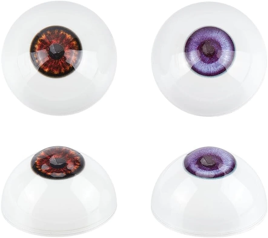 Didelės akys lėlėms ir rankdarbiams, 32 mm, 2 poros