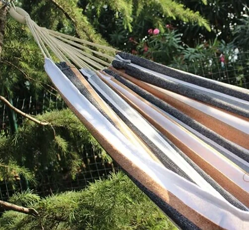 Didelis sodo hamakas 200 x 100 vienvietis su užvalkalu ir krepšiu, įvairių spalvų