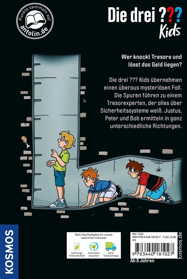 Die drei ??? Kids, 102, Tresoro įsilaužėlių pėdsakai