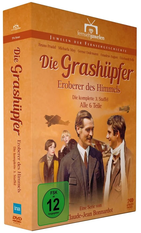 Vinilinė plokštelė Die Grashüpfer - Eroberer des Himmels - Staffel 3 (fernsehjuwelen) [2 Dvd]