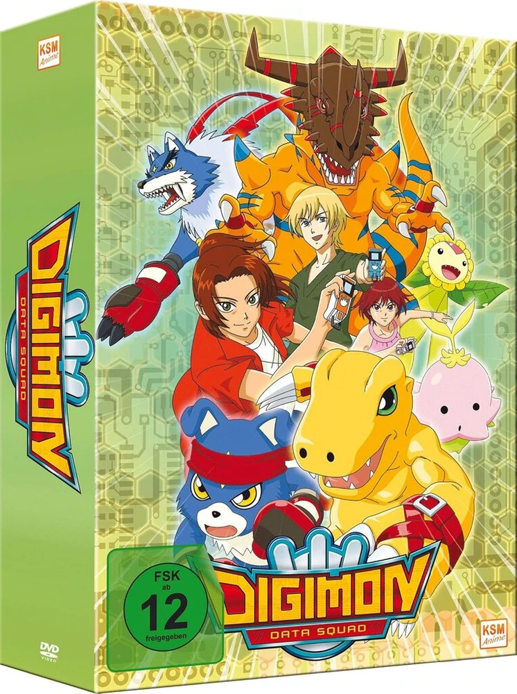 Vinilinė plokštelė Digimon Data Squad - visa kolekcija (epizodai 1-48) [9 Dvd]
