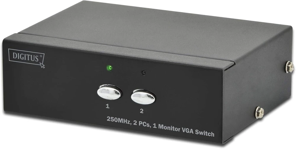Automagnetola Digitus Ds Genuine 1 Vga perjungiklis 2 įėjimai/1 išėjimas