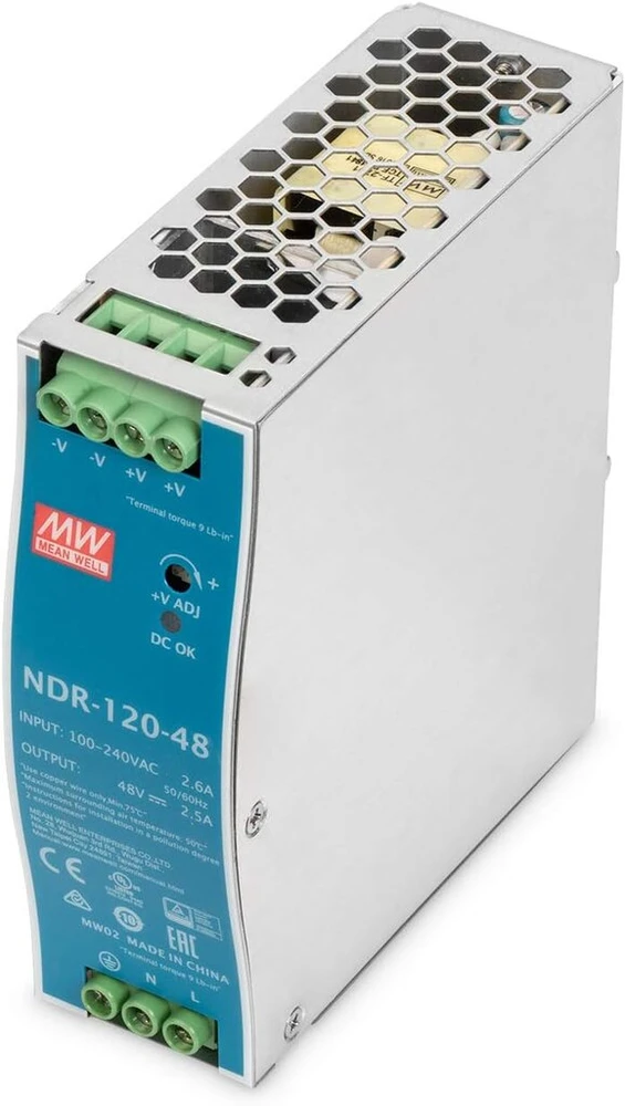 Digitus Pramoninis Maitinimo Šaltinis 48v Dc, 120w, Din Bėgelis