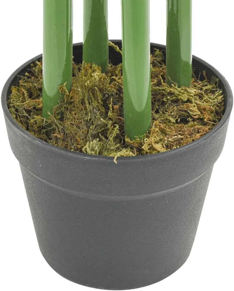 Dirbtinis bambukas, žalios spalvos, 120cm, 384 lapai