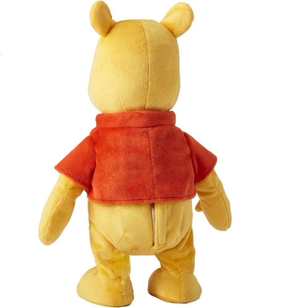Disney Hhl46 Winnie the Pooh, pliušinis žaislas, lėlė (apie 30,5 cm) su dainavimo ir vaikščiojimo funkcija, dovana vaikams nuo 3 metų