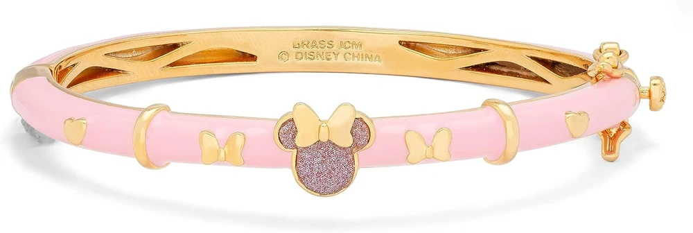 Disney Minnie Mouse apyrankė vaikams, rožinė ir paauksuota