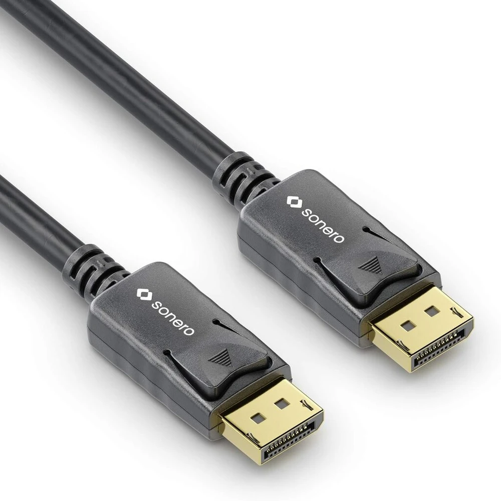 Displayport 1.4 kabelis 1.8m, 8k 60hz, juodas