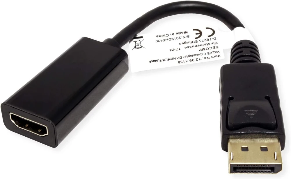 Displayport į Hdmi adapteris, Dp St - Hdmi Bu