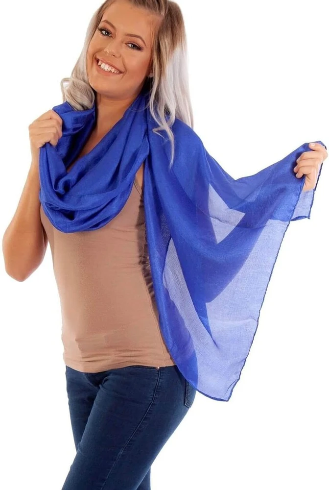 Dolce Abbraccio by Riemtex® Prima Donna moteriškas šilkinis šalikas / stola / skraistė / kaklaskarė iš natūralaus šilko, 31 vienspalvė spalva