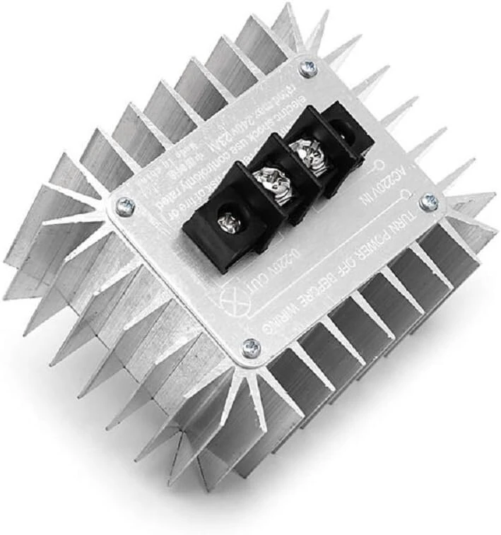 Dollatek Ac 220v 5000w didelio našumo reguliatorius Scr variklio elektroninis įtampos reguliatorius