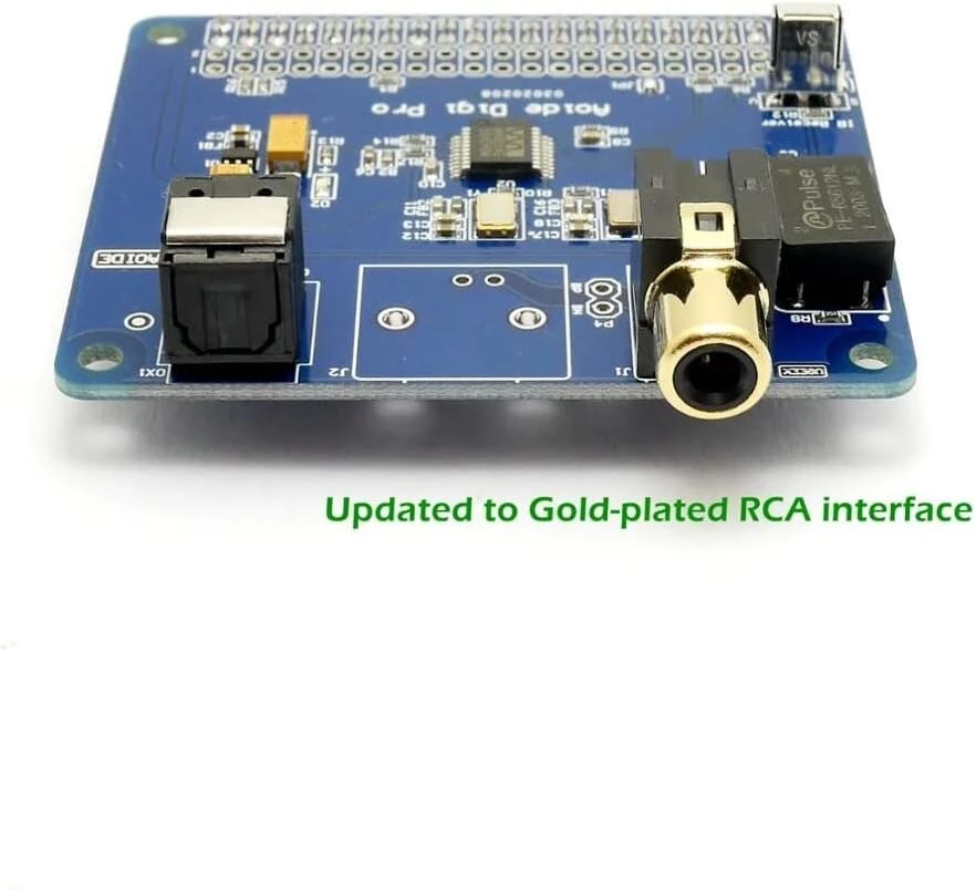 Dollatek Hifi Digi Pro garso plokštė Raspberry Pi