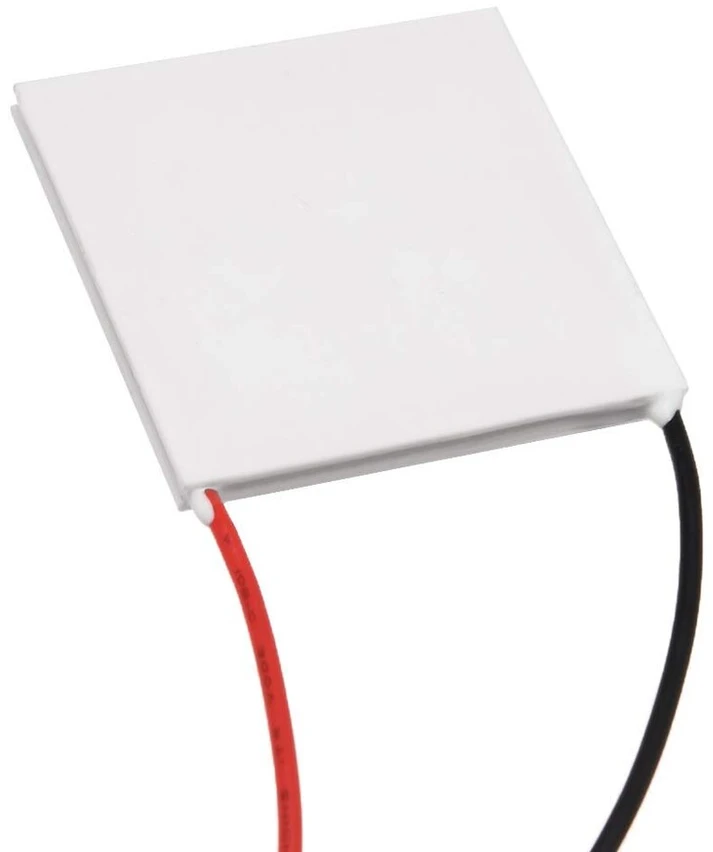 Dollatek Tec1-12705 40 x 40 mm termoelektrinis aušintuvas peltier aušinimo plokštė termoelektrinis aušintuvas peltier aušinimo plokštė heatsink priedų modulis, 2 vnt.