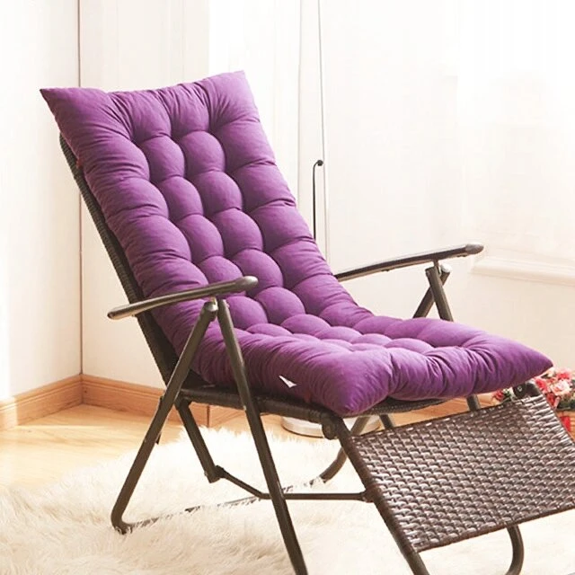 Domidekor Sodo pagalvė kėdei, krėslui, sūpynėms, padėklams 4 vnt. 110x60 violetinė