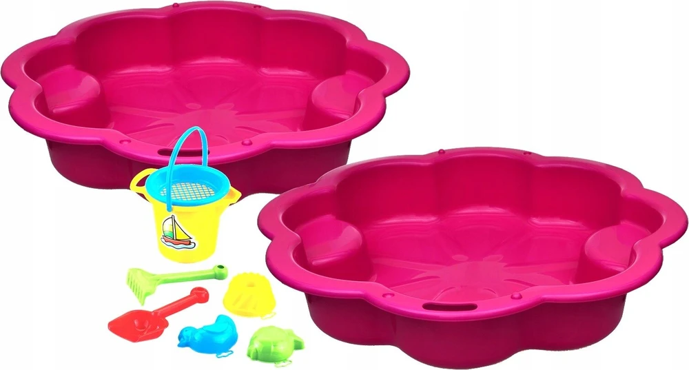 Dorex Stokrotka 2in1 baseinas, uždaras, 2 dalys