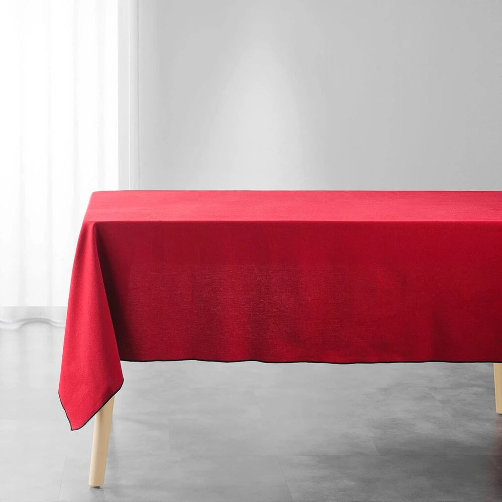 Douceur D'intérieur, Mistraline stačiakampė staltiesė 140 x 240 cm, bordo