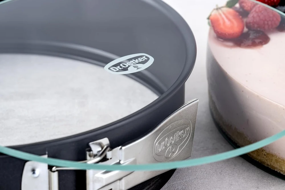 Dr. Oetker 26 cm torto forma su stikliniu dugnu, nelipni