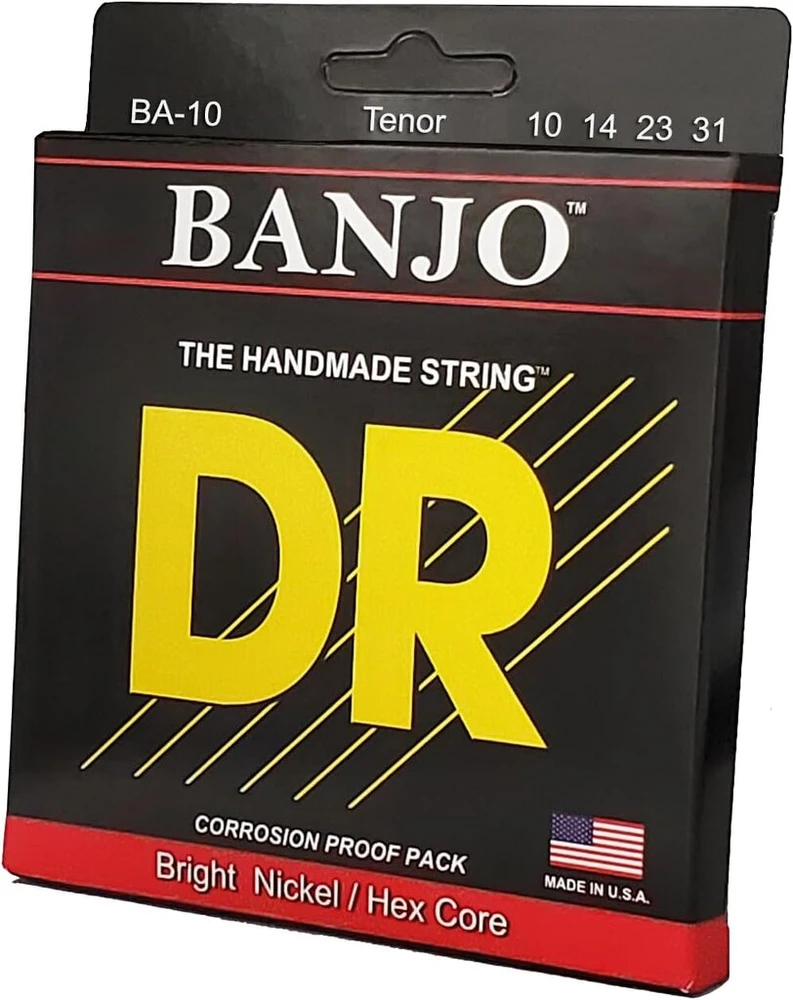 Dr Strings Ba10 Tenoro Banjo Stygų Komplektas 10-31