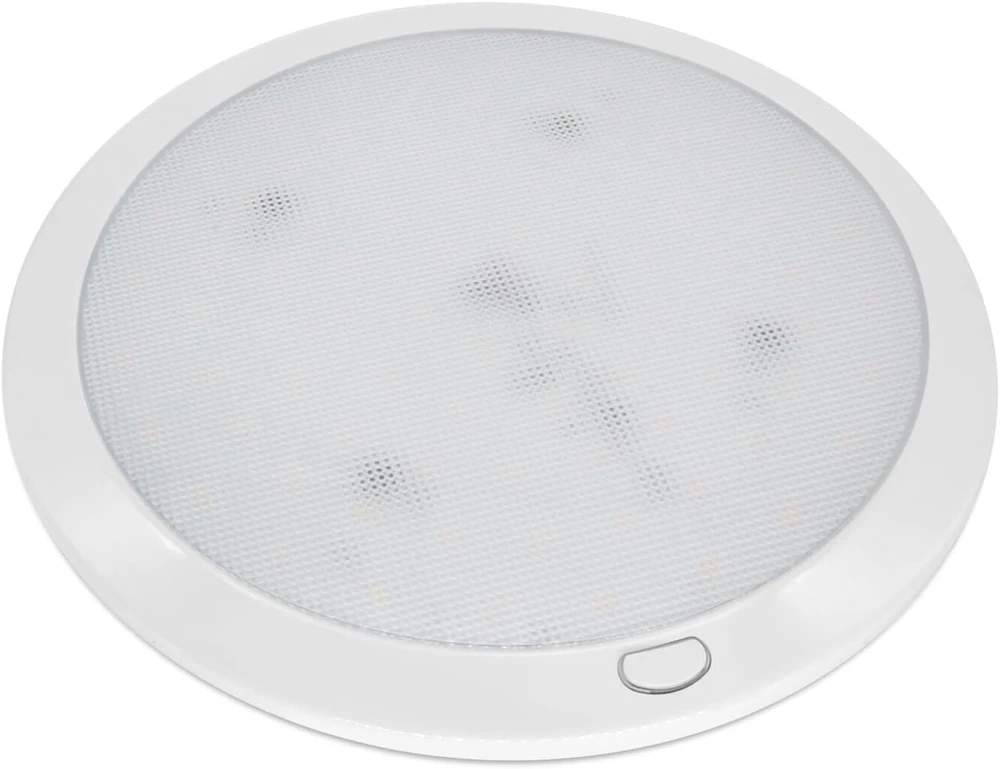 Dream lighting 12 V Led lubinis šviestuvas kemperiui, nameliui ant ratų, valčiai, jachtai, priminimas, reguliuojamas, Ip44, 21 cm, šaltai balta