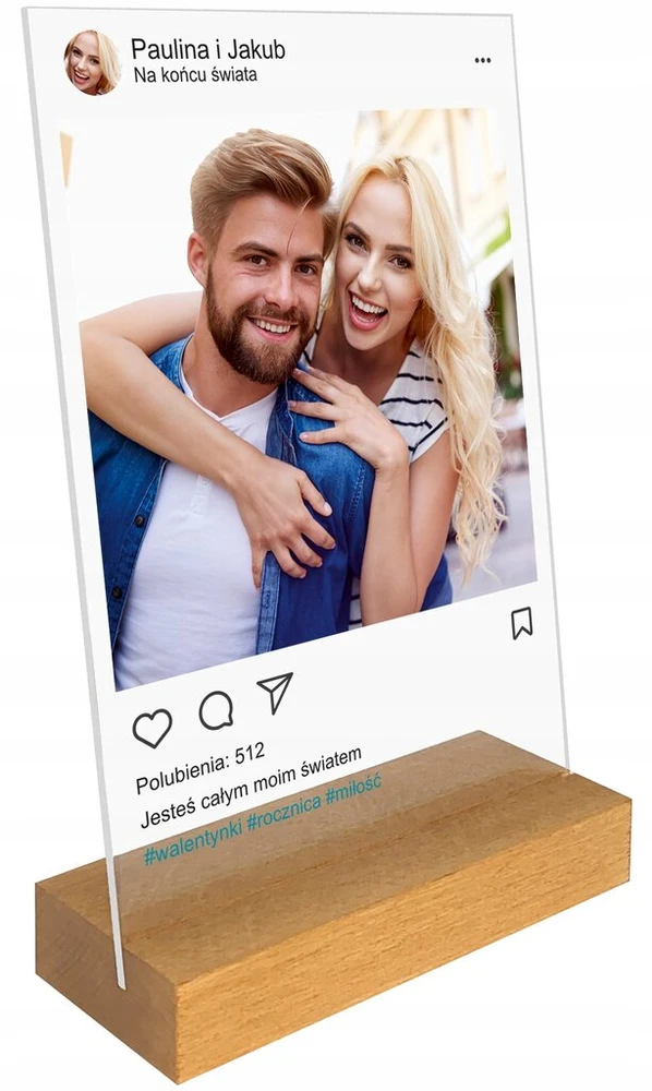 Drewlandia Rėmelis su Instagram nuotrauka 15x21 Px005