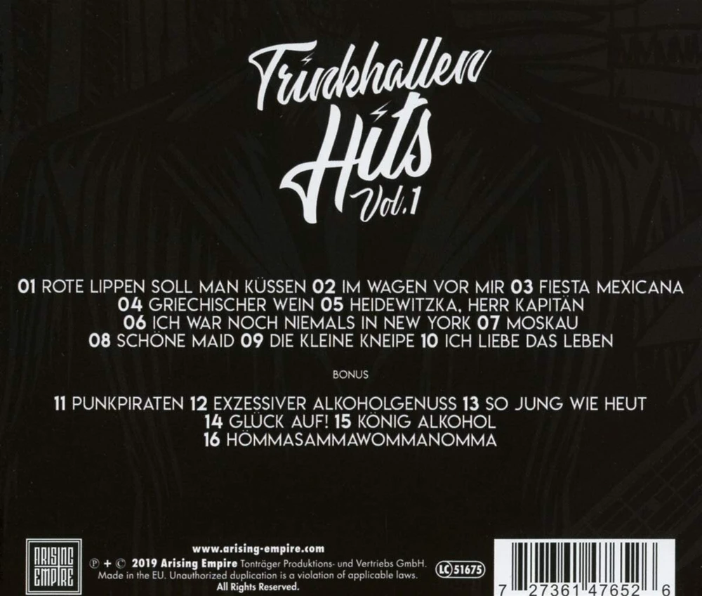 Vinilinė plokštelė Drinking Hits Vol. 1