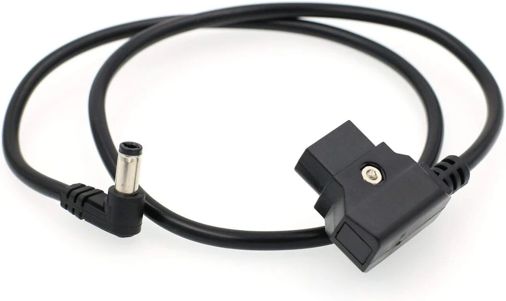 Drri 5.5x2.1mm dc į dtap maitinimo kabelis, skirtas atomos shogun monitoriui/ninja inferno (alkūninis dc kabelis)