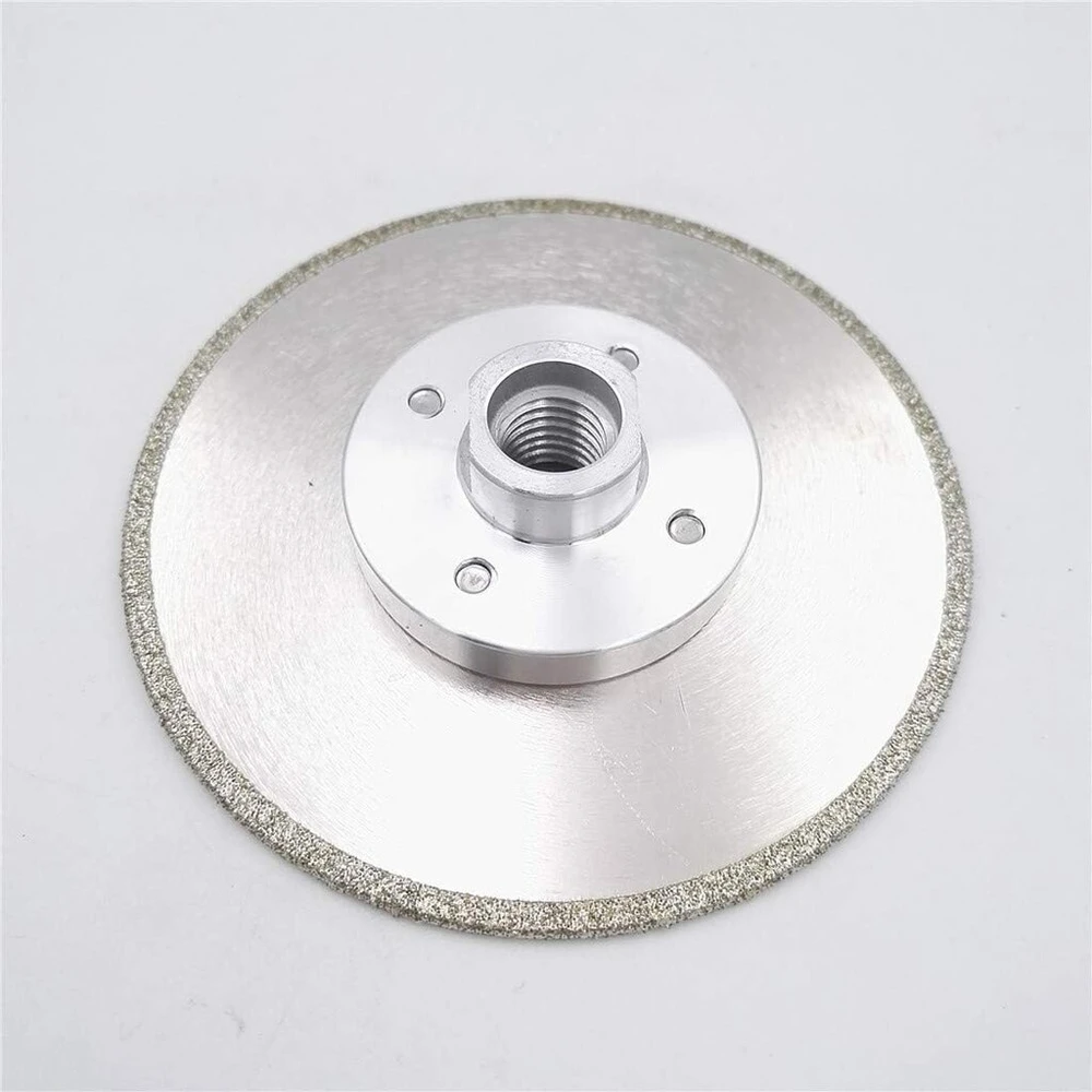 Dt-diatool deimantinis diskas 115 mm x m14 galvanizuotas pjovimo diskas ir šlifavimo diskas kietoms plytelėms, keramikai, porcelianui, akmens masės, granitui, marmurui