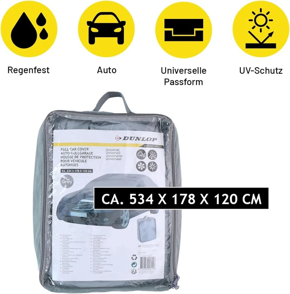 Dunlop Universalus Automobilio Danga Xl 534x178x120cm