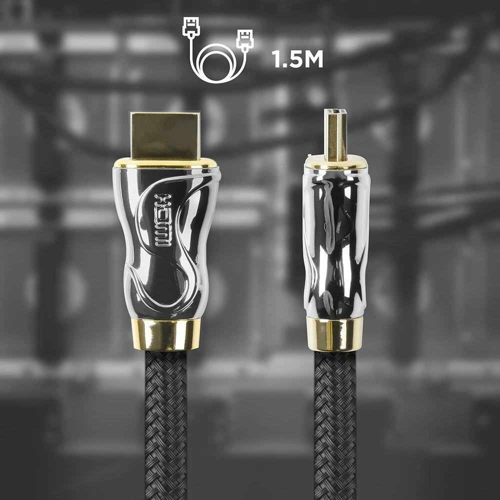 Duronic Hdc04 Hdmi kabelis 1.5m, 4k 2160p, 3d, Ethernet
