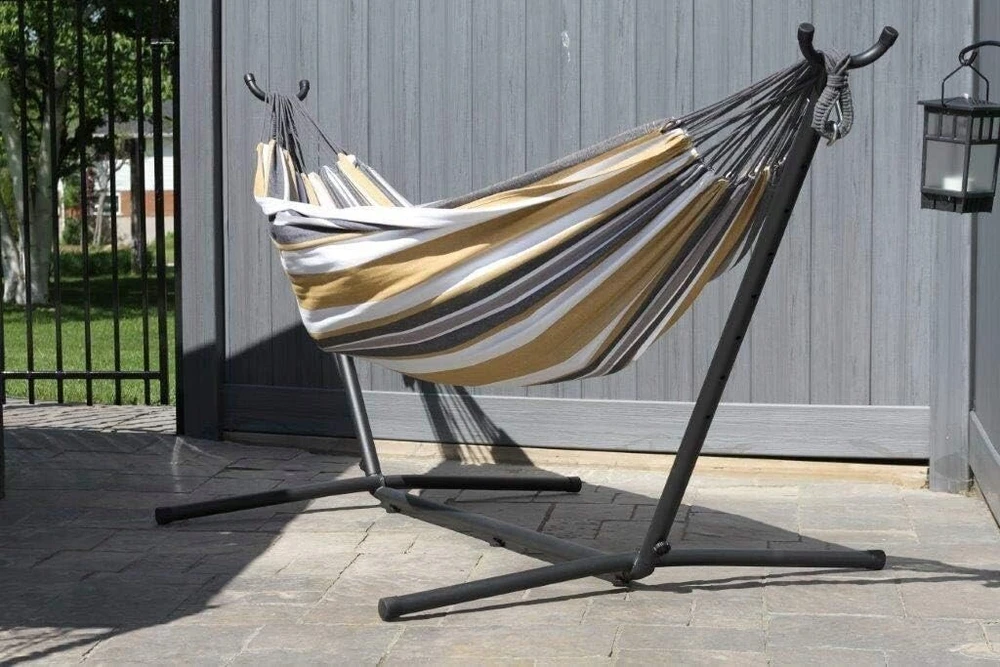 Dvigulė supynė su stovu 250x109x104cm iki 210kg