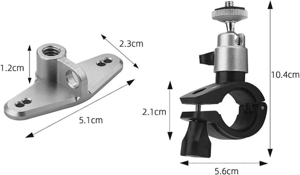 Objektyvas Dviračio laikiklis, skirtas Dji Mini 4 Pro Rc 2 nuotolinio valdymo pultui su ekrano vairo laikikliu, dviračio laikiklio rinkinys