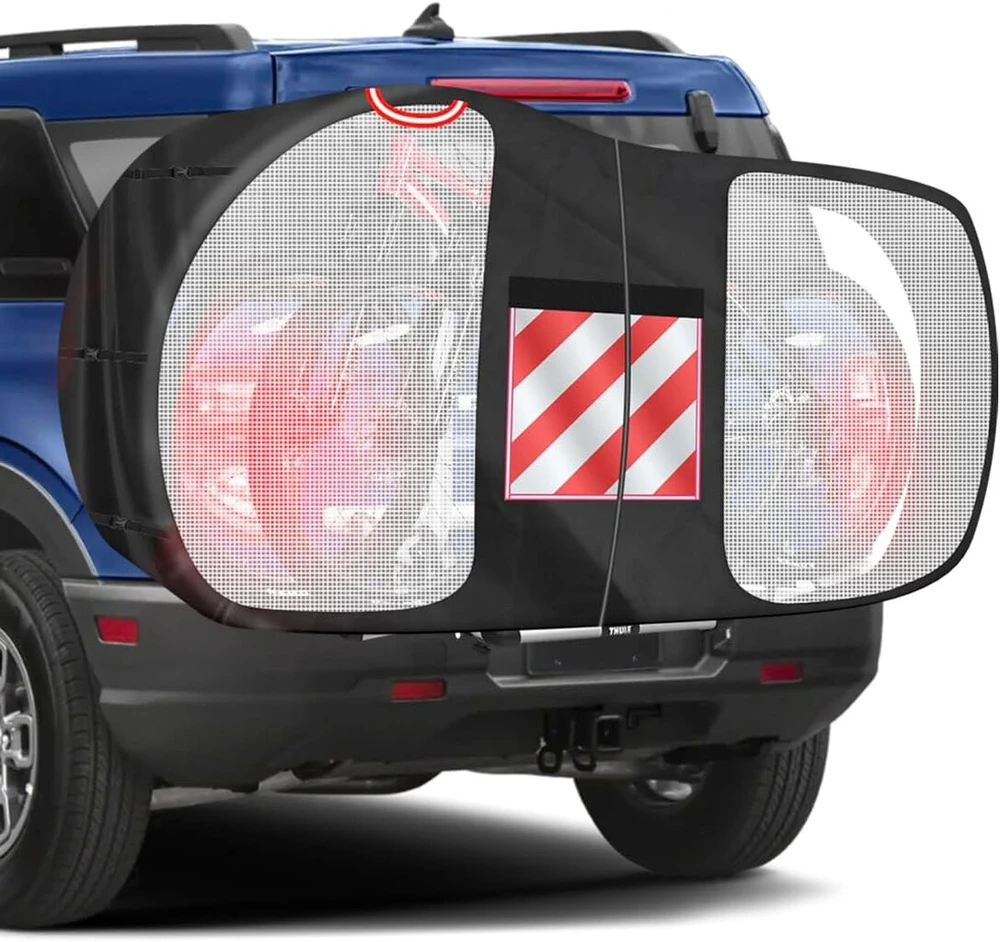Dviračių transportavimo uždangalas 2 dviračiams, 420d Oxford