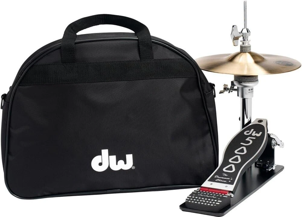 Dw 5000 series lowboy hi-hat stovas su lėkštėmis