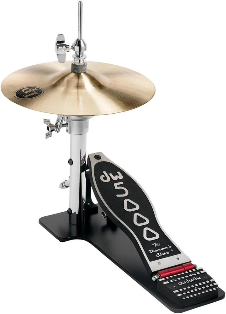 Dw 5000 series lowboy hi-hat stovas su lėkštėmis