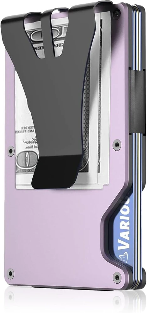 E-ink Air piniginė, piniginė su E Ink pritaikomu tekstu/pasidaryk pats paveikslėliu, personalizuota piniginė, Rfid blokuojantis kreditinių kortelių dėklas, minimalistinė priekinė kišenė, kreditinių kortelių dėklas, dovana vyrams/moterims (juoda), A02