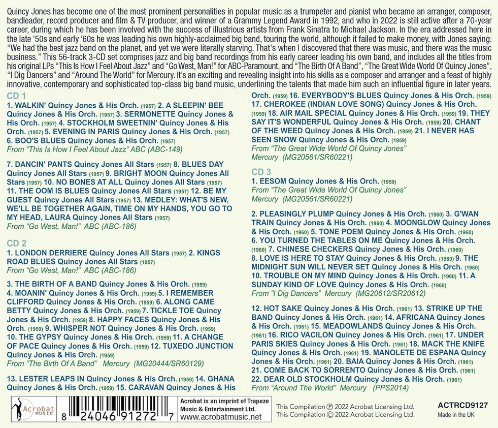 Vinilinė plokštelė Early Years – Six Complete Albums 1957–61