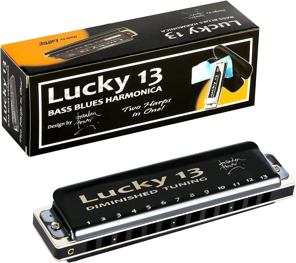 East top lucky 13 bass plus bliuzo armonikėlė 13 skylių diatoninė arfa burnos vargonai profesionalūs muzikos instrumentai sumažinta c tonacijos armonikėlė suaugusiems