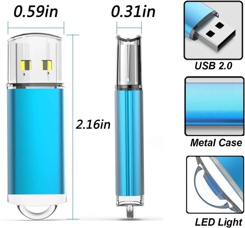 Eastbull 10 vnt. 16gb Usb 2.0 atmintinės